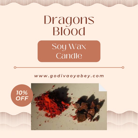Scented Candle Dragon Blood