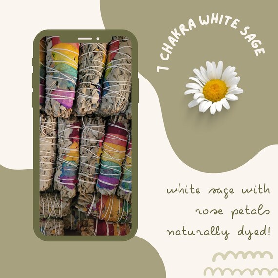 White Sage 7 Chakra White Sage Bundle