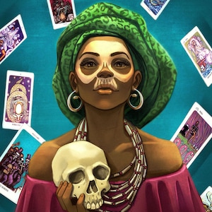 Lecture de tarots Hoodoo à 13 cartes. Que veulent vous dire vos guides spirituels aujourd'hui ?
