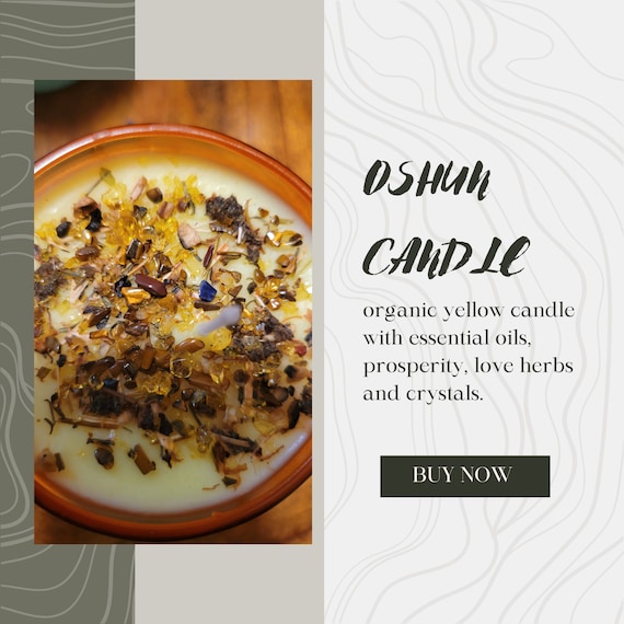 Scented Candles Oshun Candle