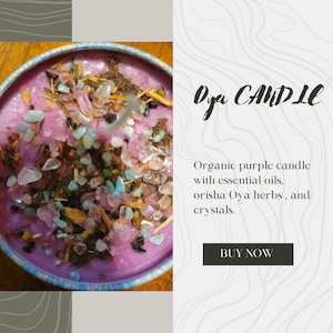 Duftkerzen OYA BLESSED CANDLE