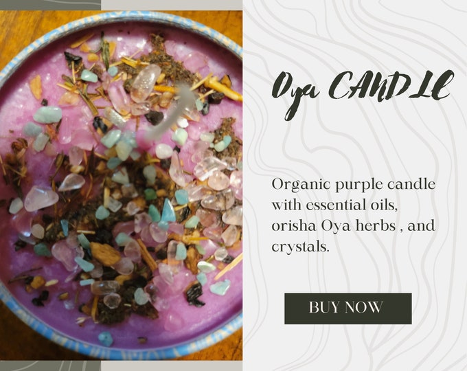 Scented candles OYA BLESSED CANDLE