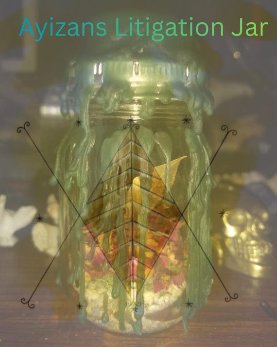 Ayizans Litigation Client Attraction Wealth Spell Jar