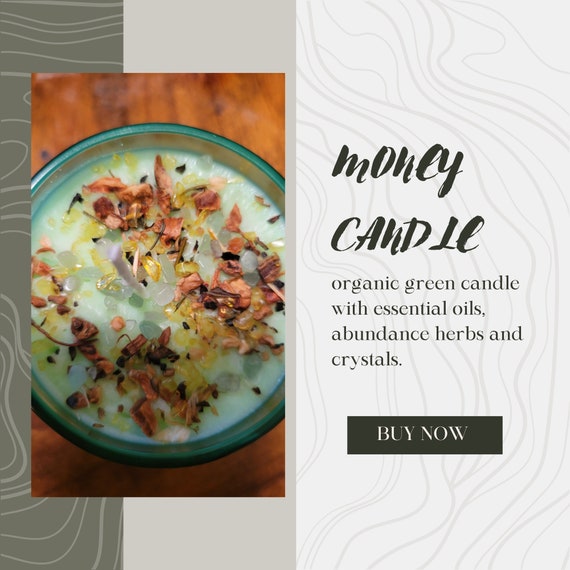 Money Comes To Me Candle