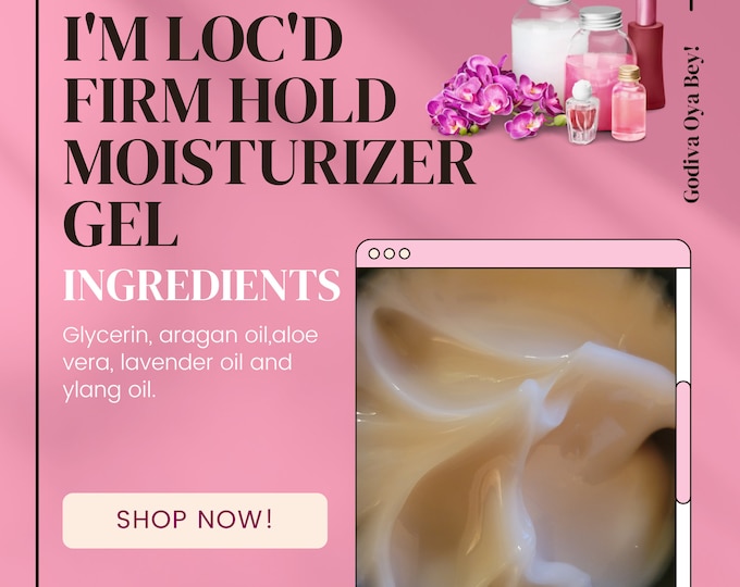 I'm Loc'd Firm Hold Moisturizer Gel