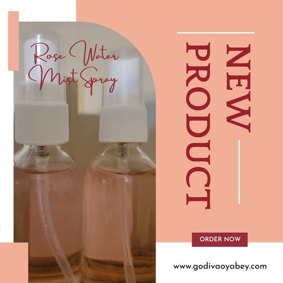 Rose Water Mist Spray