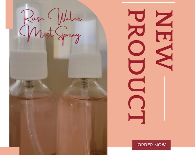 Rose Water Mist Spray