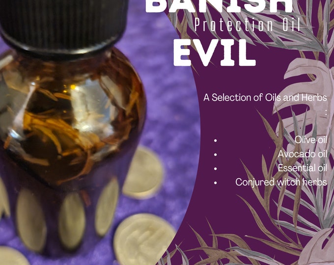 Conjure Banish With Psalms Oil