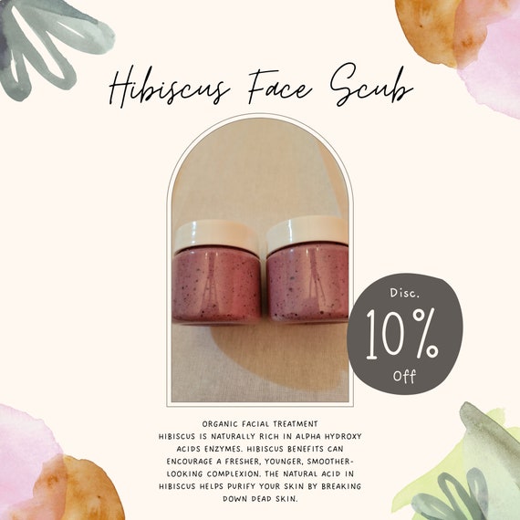 HIBISCUS FACE SCRUB