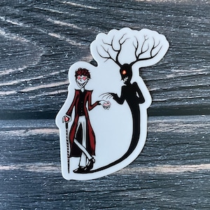 VESPER de gokker vinylsticker | Gokker Pact Casino Spirit Speler Poker Vegas Soul Devil Devil Money