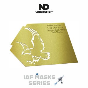 1/48 IAF F-15 Advanced Baz Tail Art - PE-verfmasker (1 stuks)