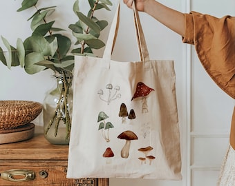 Mushroom Tote Bag