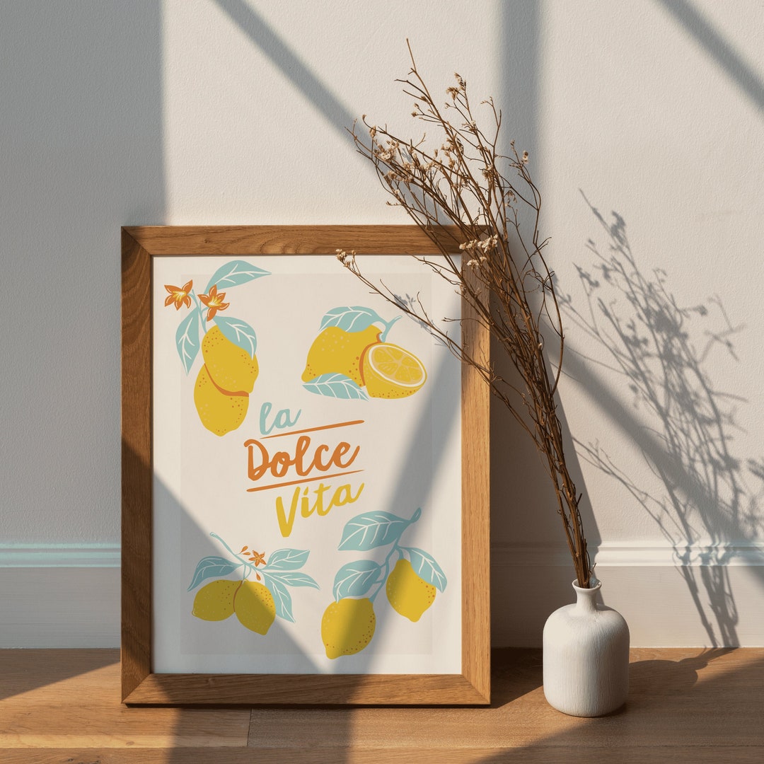 T-Shirt Humour Italien "Limonello La Dolce Vita" - Modèle Drôle Citron été Pour Femme Et Homme
