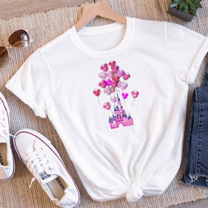 Disney T-shirt, Disneyworld, Valentines Day shirt, Disney trip shirt, V-day, Disney Valentine gift, HTV, Heat Transfers, Disney Iron on