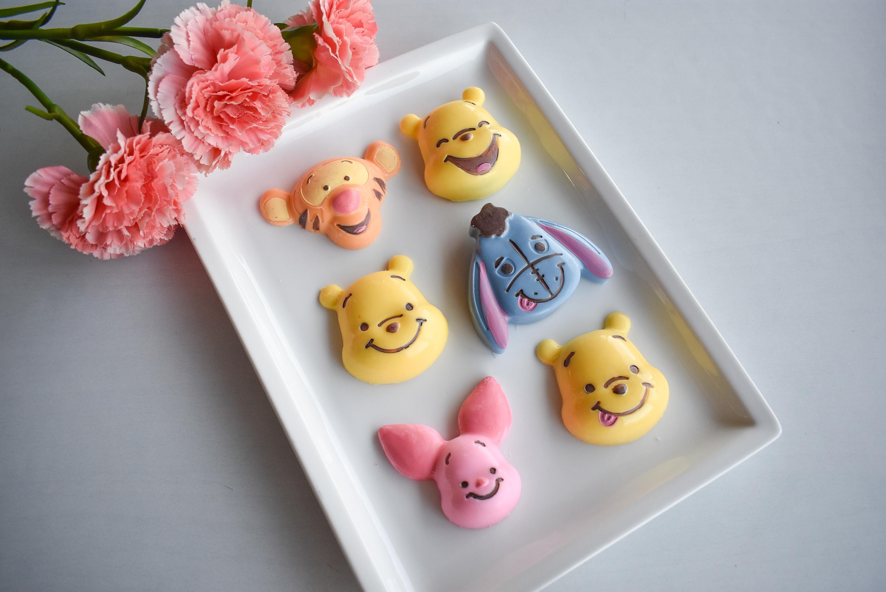 Winnie the Pooh Chocolate Covered Oreos: Handcrafted Party Favors