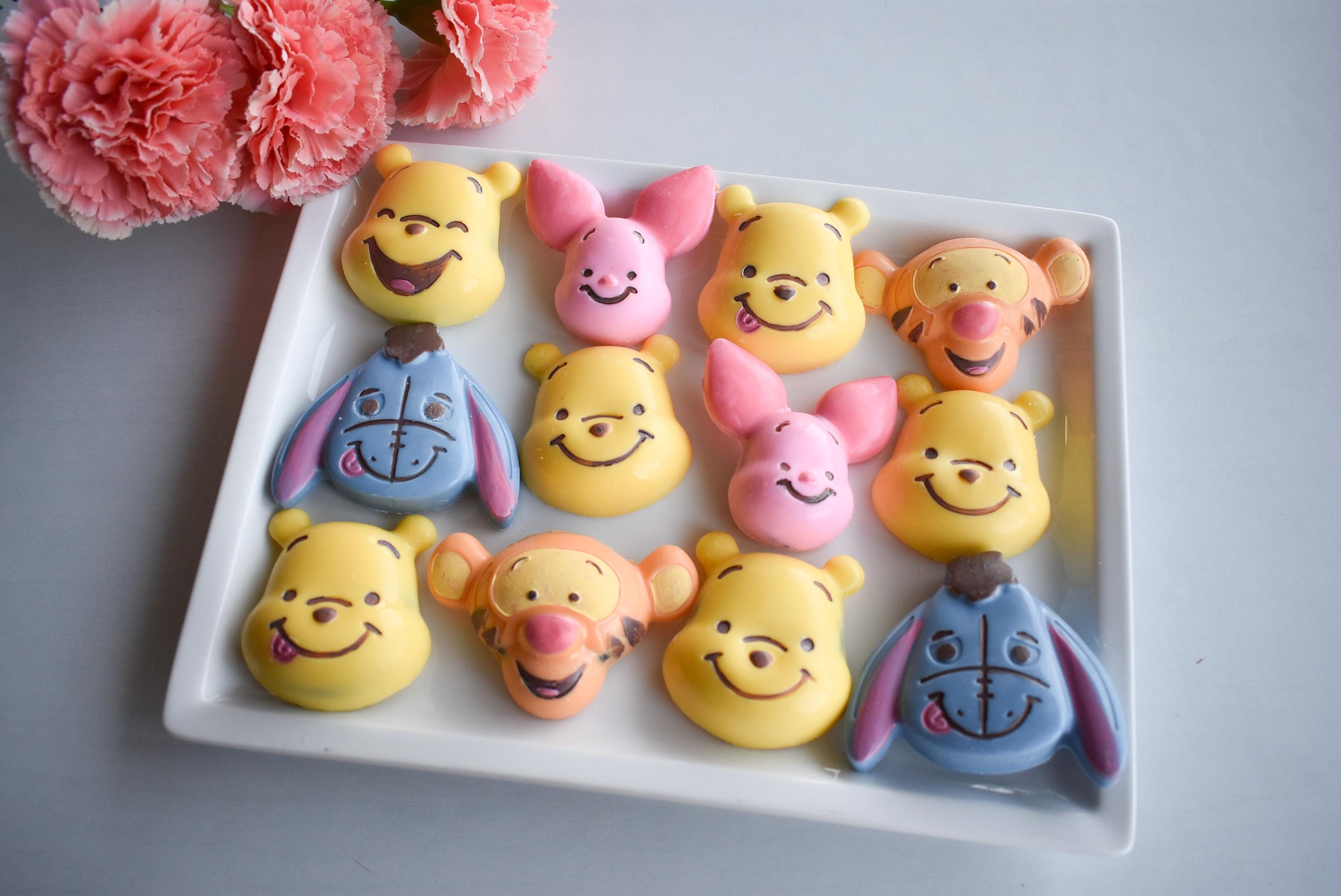 Winnie the Pooh Chocolate Covered Oreos: Handcrafted Party Favors