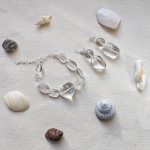 Clarity Bracelet with Rock Crystal