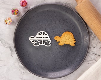 Koekjessnijder "Turtle" koekjessnijder voor familie l patisserie l 3D print l Zelfgemaakte zandkoekjes l Original Cookie Cutter