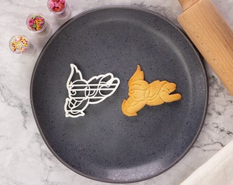 Koekjessnijder "Cupido" koekjessnijder voor familie l gebak l 3D-print l Zelfgemaakte zandkoekjes l Original Cookie Cutter