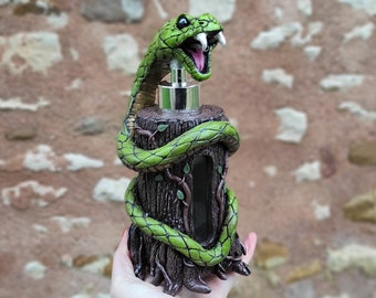 Snake soap dispenser