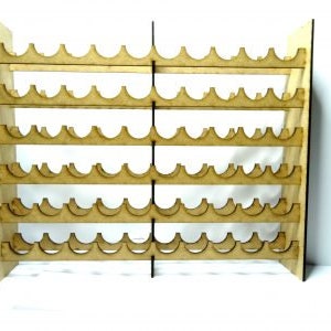 MDF lasercut verfrekken voor Valejo en Citadel verven digitaal bestand (.cdr,.svg)