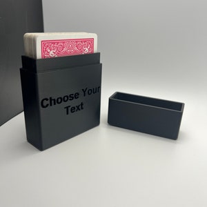 Porta cartas de juego