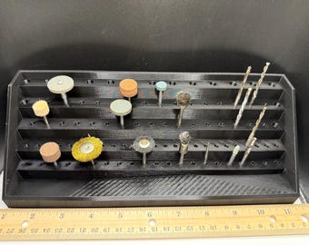 3D Printed Dremel Bit Organizer: Rotary Tool Accessory Holder
