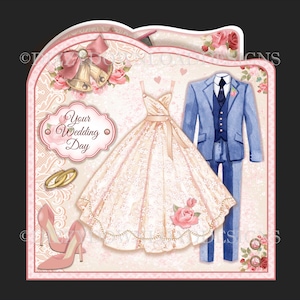 Mr and Mrs Downloadable Wedding Card Kit Digital Download INSTANT DOWNLOAD Wedding Day Marriage Newly Weds Wedding Card Ready to Print