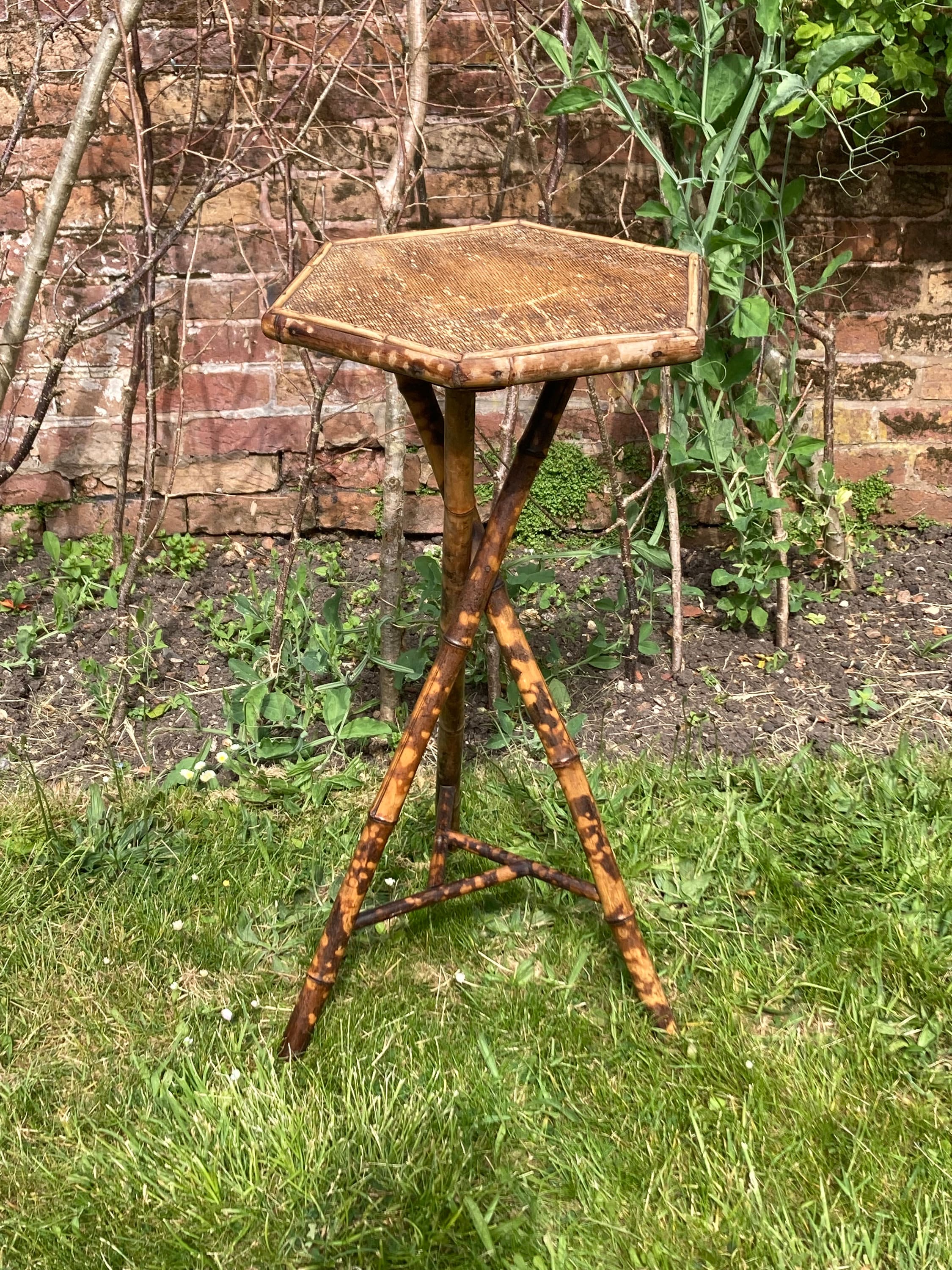 Antique Bamboo Stand Etsy UK