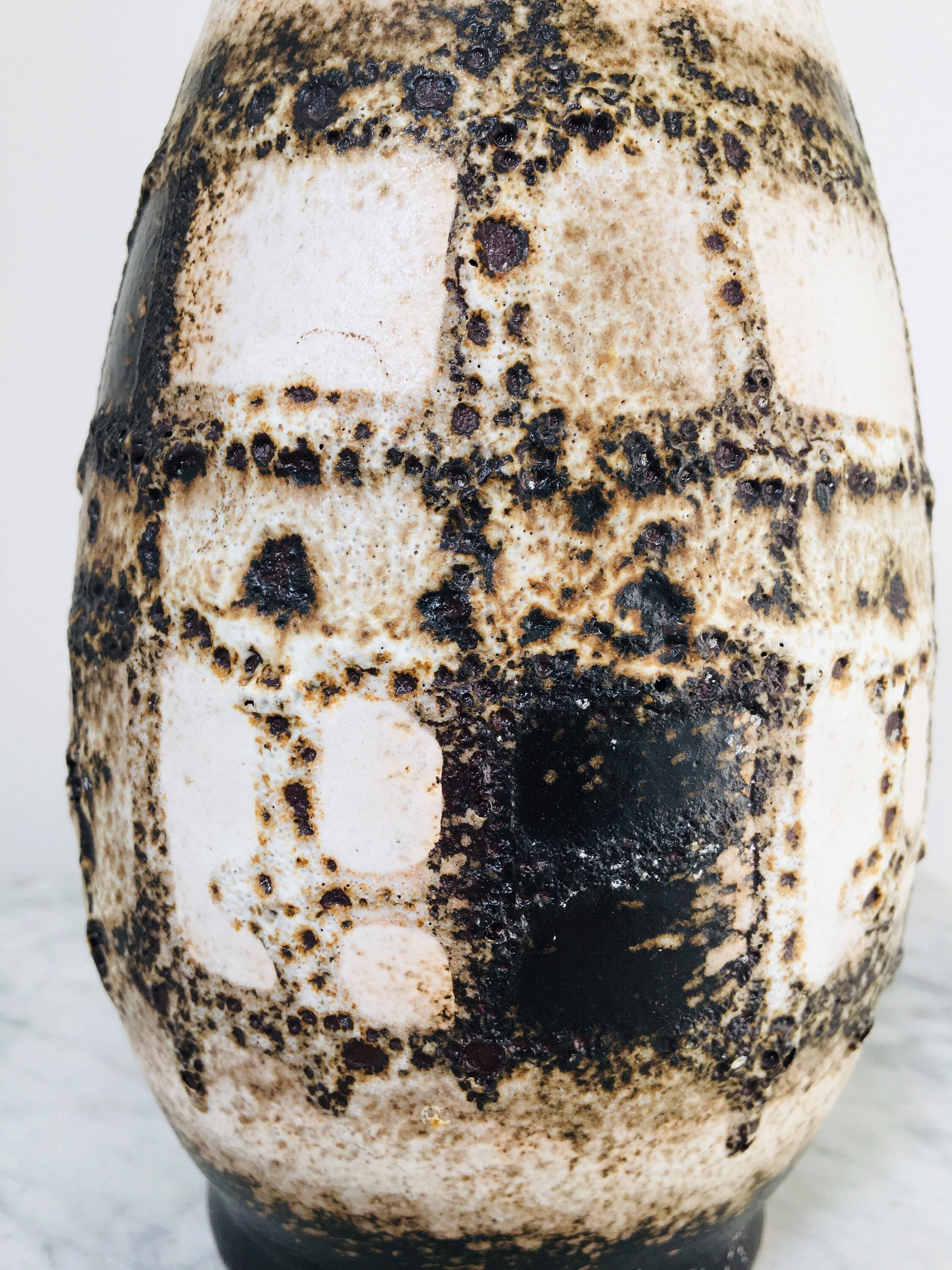 West German Fat Lava Dumler and Breiden Vase 429/22 - Etsy