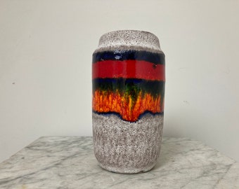 West German Fat Lava Scheurich Keramik Vase 231-15