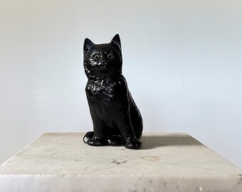 Vintage Ceramic Cat Figurine