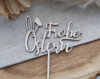 Frohe Ostern Cake Topper