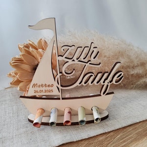 Personalisiertes Geldgeschenk zur Taufe