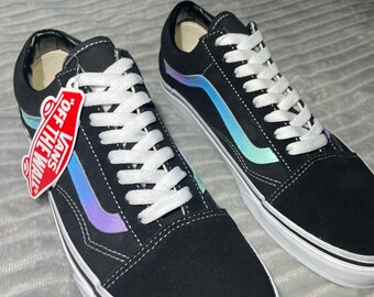 Vans weiß mit regenbogen Clearance