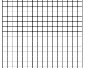 Quarter-Inch Graph Paper