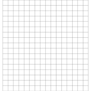 Grafiekpapier van een halve inch