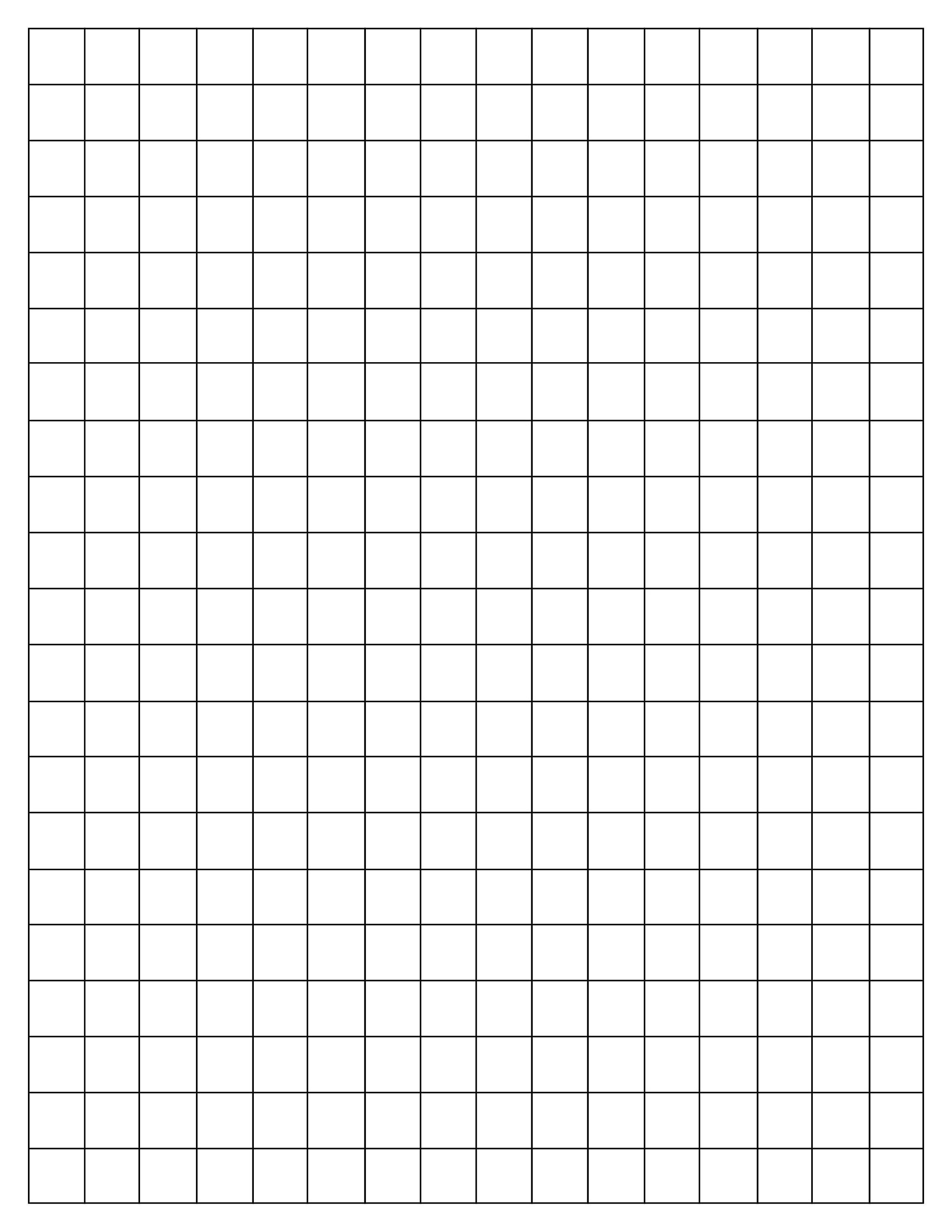 Quarter-inch Graph Paper - Etsy