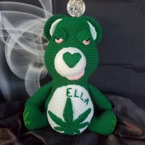 Don&#39;t Care Stoner Bear