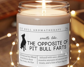 Pit Bull Gifts, Pitbull Mom, Pitty Dog Mom, Funny Pitbull Gift, Pitbull Candle, Pit bull Owner, Pitbull Lover, Pit Bull Mother's Day Gift