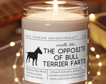 Bull Terrier Gifts, Bull Terrier Mom, Funny Bull Terrier Gift, Bull Terrier Candle, Gift for Bull Terrier Owner, Mother's Day Gift