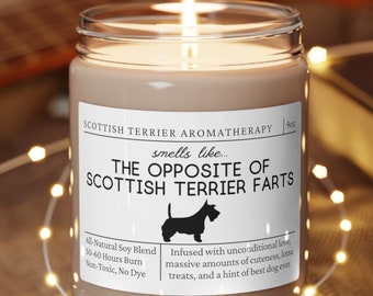 Scottish Terrier Gifts, Scottie Dog, Scottish Terrier Candle, Scottie Mom, Scotty Dog Gifts, Scottish Terrier Lover, Gift from the Dog