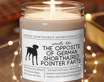 German Shorthaired Pointer Gifts, German Shorthaired Pointer Mom, GSP, German Shorthaired Pointer Candle, GSP Candle, Gift for GSP Owner