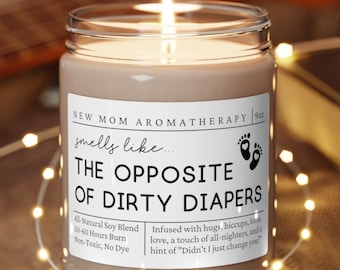 New Mom Gifts, Funny Gift for New Mom, New Mom Candle, New Baby Gift, Unique Gift for New Mom, New Mama, New Momma, Gift for New Mommy