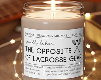 Lacrosse Grandma, Lacrosse Grandma Gift, Lacrosse Candle, Lacrosse Grammy, Lacrosse Gram, Lacrosse Candle, Gift for Lacrosse Grandma