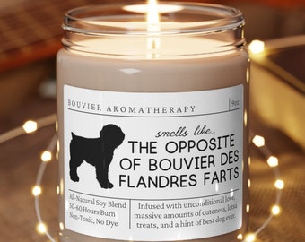 Bouvier des Flandres Gifts, Bouvier Mom, Funny Bouvier Gift, Bouvier Candle, Gift for Bouvier Owner, Unique Gift for Bouvier Lover
