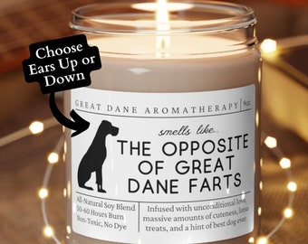 Great Dane Gifts, Great Dane Mom, Funny Great Dane Gift, Great Dane Candle, Great Dane Dog, Gift for Great Dane Owner, Mother's Day Gift