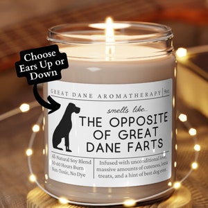 Great Dane Gifts, Great Dane Mom, Funny Great Dane Gift, Great Dane Candle, Great Dane Dog, Gift for Great Dane Owner, Mother's Day Gift