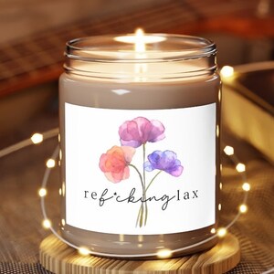 Relax Candle, Relaxation Gifts for Women, Relaxation Candle, Relaxing Vegan Candle, Relaxation Gift for Coworker, Relaxation Gift for Friend