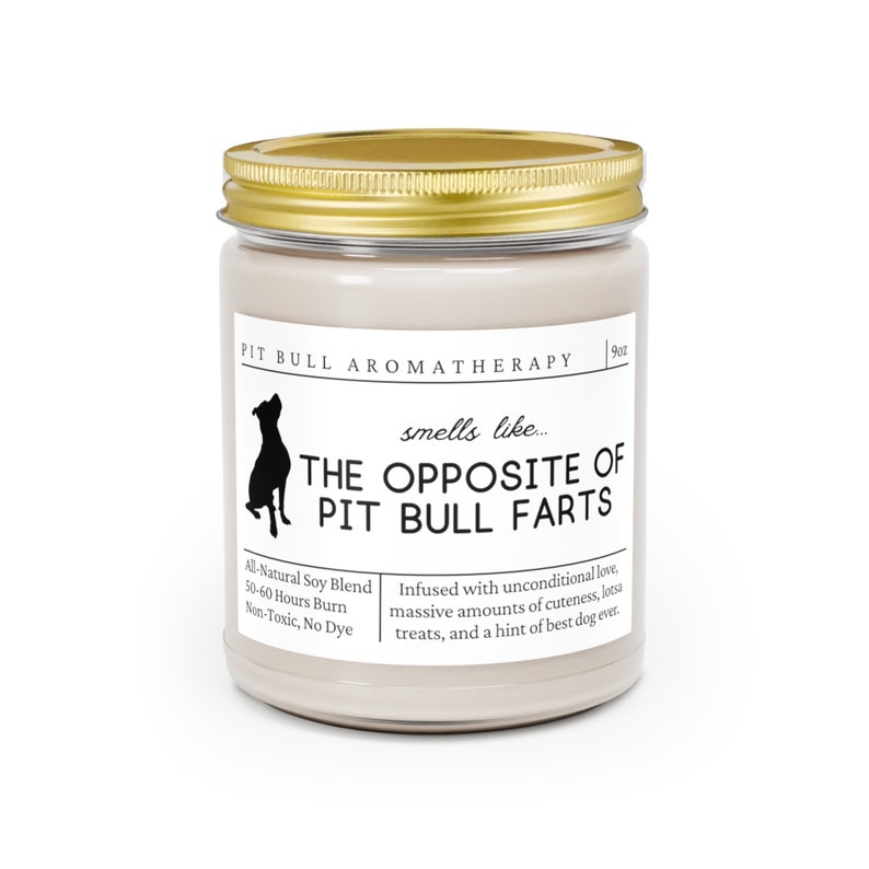 Pit Bull Gifts, Pitbull Mom, Pitty Dog Mom, Funny Pitbull Gift, Pitbull Candle, Pit bull Owner, Pitbull Lover, Pit Bull Mother's Day Gift Citrus + Cassis